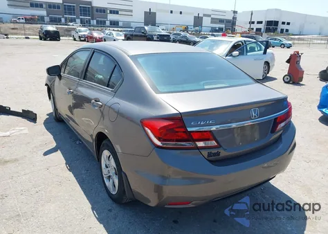 2014 Honda Civic Lx из США, поврежденный, VIN 19XFB2F55EE051480